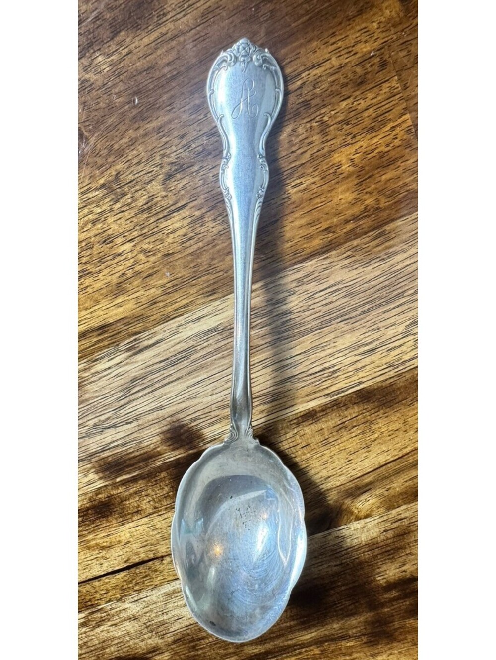 TOWLE STERLING SILVER FRENCH PROVINCIAL SUGAR SPOON “A” VTG
